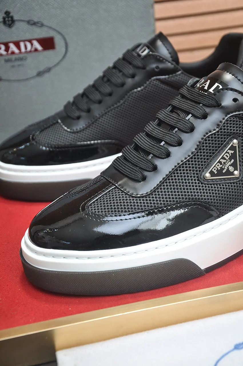 Men's shoes 💰580💶【PRADA】Top original, new season, high quality original goods, top imported calfskin with original imported glue, imported cowhide inside with original cowhide feet, original outsole! Quality guaranteed! Code 38-45 (45 customized)